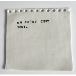Planche bloc note
