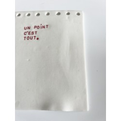 Planche bloc note